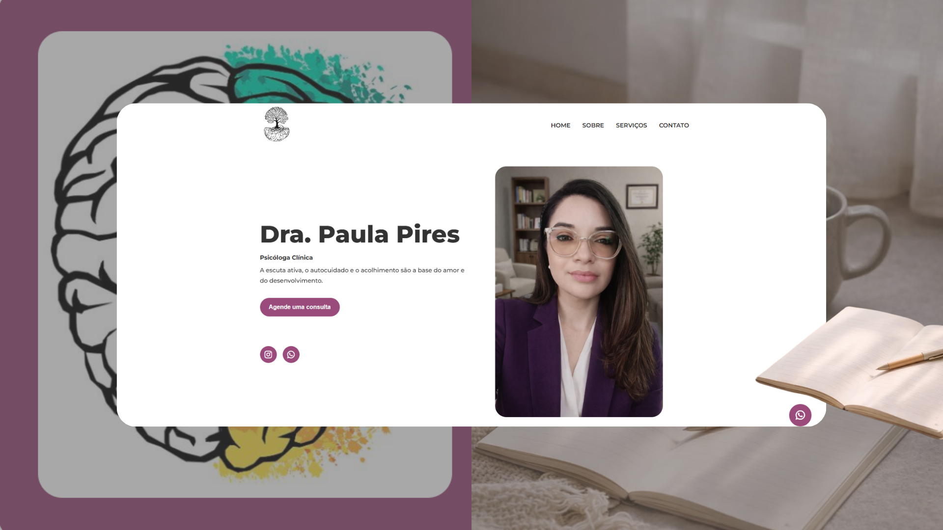 Projeto Dra. Paula Psicóloga